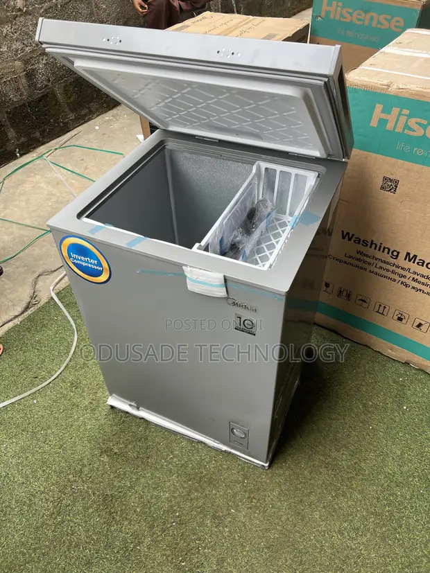 Midea 142L Cost-Saving Inverter Chest Freezer - 1