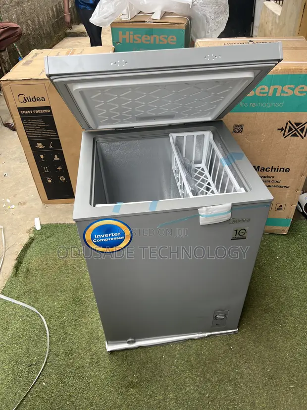 Midea 142L Mai Sauri Mai Sanyaya Inverter Chest Freezer - 1