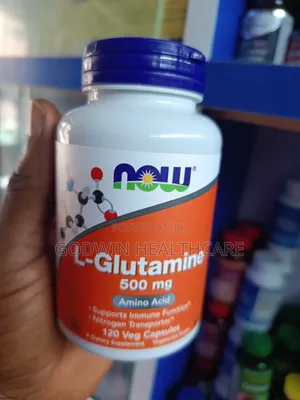 NOW L-Glutamine Capsules