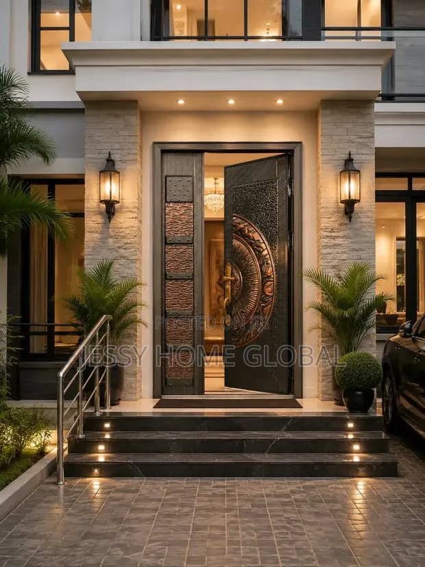 Kofa Ta Copper Mai Girman 4ft x 7ft - Moon 05 - 1