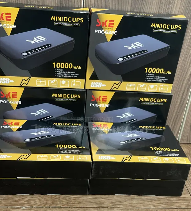 SKE Mini DC UPS for Routers - 1