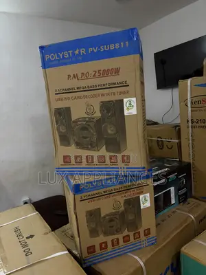 Polystar PV-SUB811 2.1 Home Theater with 8-Inch Subwoofer