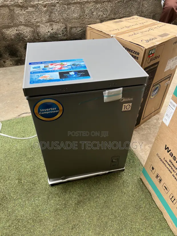 Midea 142L Inverter Chest Freezer - Sabon Abu - 1