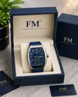 FM Leather Wrist Watch for Men - 2