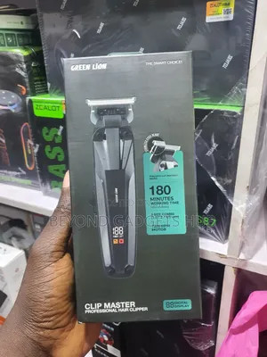 Green Lion Clip Master Professional Hair Clipper - Baki