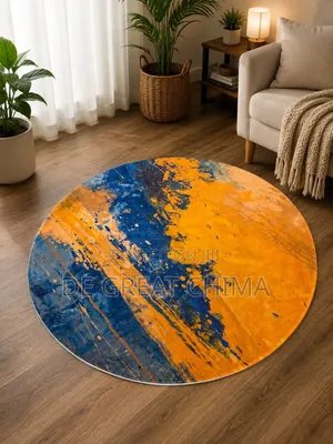 Babban Kyakkyawan Rug Mai Zagaye