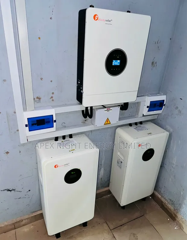 12kVA Felicity Hybrid Inverter + 30kWh Lithium Battery + 24x650W Bifacial Panels - 1