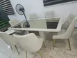 Home Interiors 6-Seater Dining Table Set - White - 1