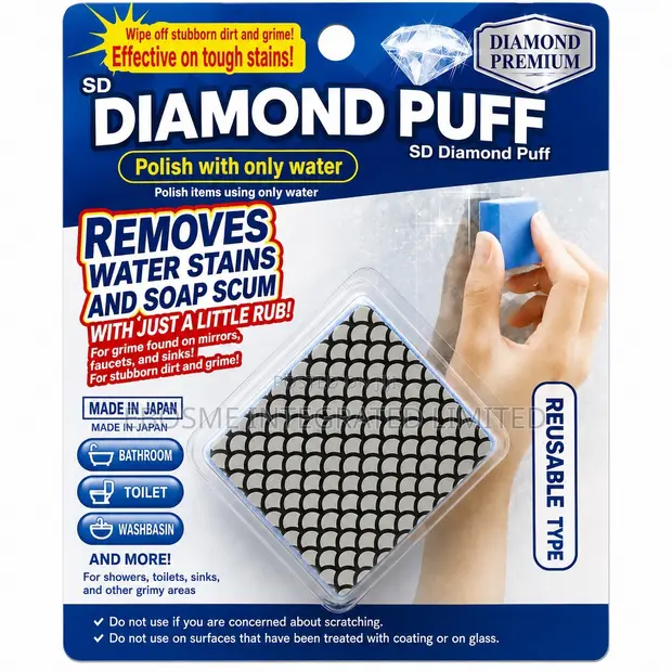 Diamond Puff Magic Cleaner Sponge - 1