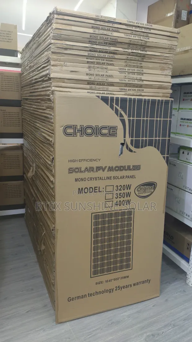 Sabon 320W Monocrystalline Solar Panel - 1