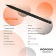 Porodo 130mAh Stylus Pen da Type-C Cajin - Baki - 3