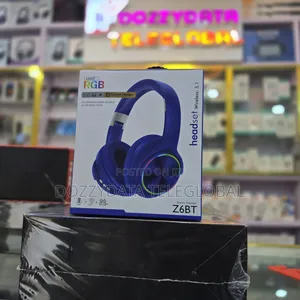 Z6BT Wireless Bluetooth Headset with RGB Lighting
