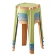 Thickened Plastic Fashion Stool - Home Interiors - 3