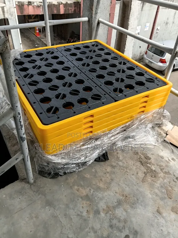 4 Drum Oil Spill Pallet - 1