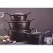4-Piece Granite Pot Set - 2