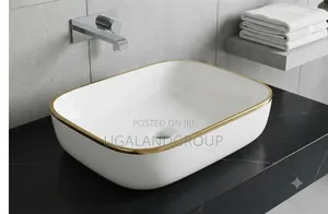 Luxury Gold Trim Basin - Bristan
