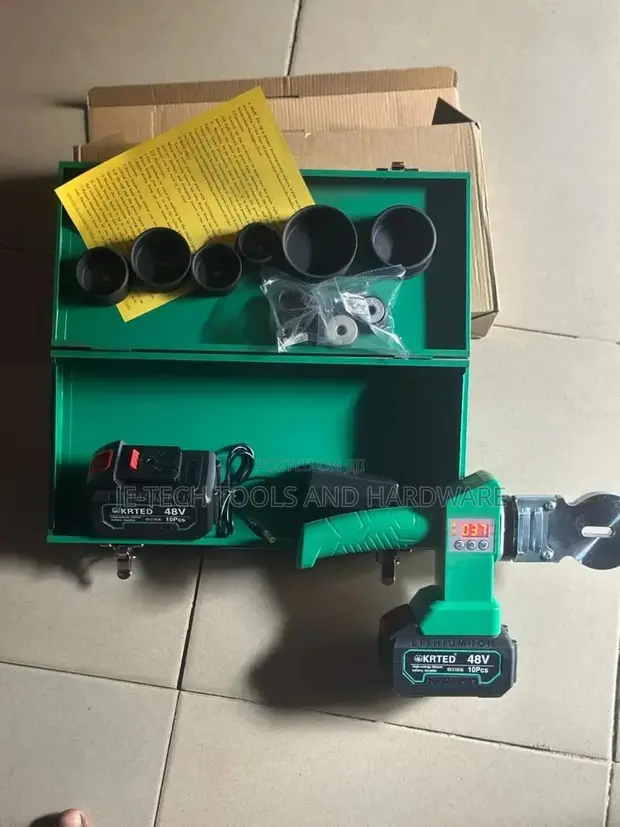 KRTED 48V Cordless PPR Pipe Welding Machine Kit - 1