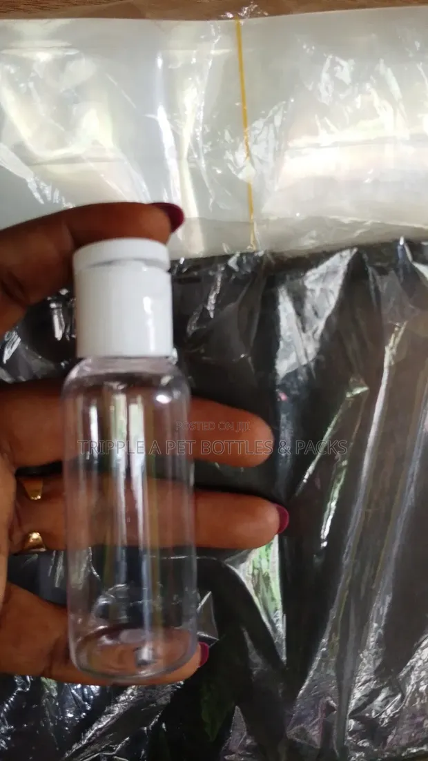 50ml Bottle with Flip Cover (100 Pcs) - 1
