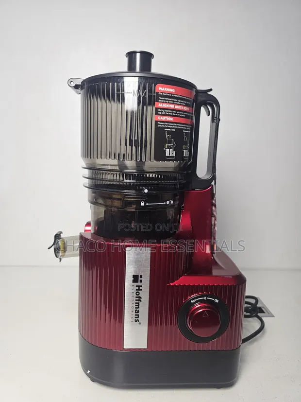 Hoffmans Slow Juicer 400W - Wide Mouth - 1