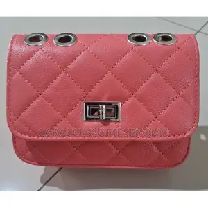 Mini Quilted Leather Cross Bag