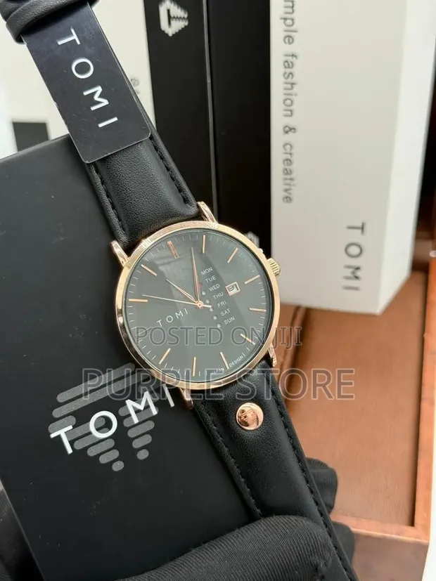 Tomi Classic Leather Agogo (Ranar & Kwanan Wata) - 1
