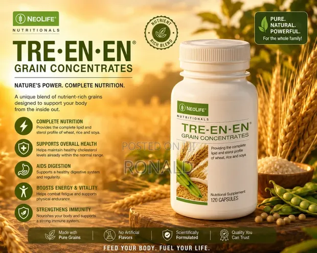 Neolife Tre-en-en Glyconutrient | Lafiyar Garkuwar Jiki & Kwayoyin Halitta - 1
