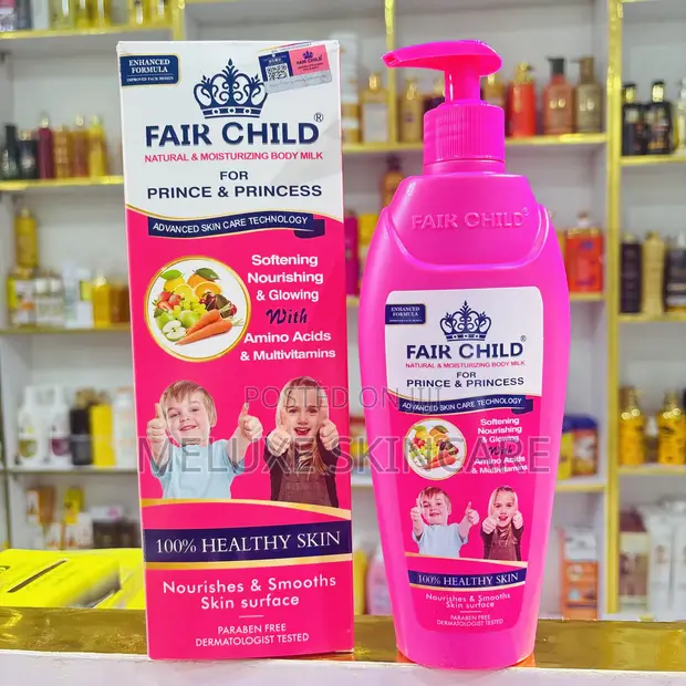 Fairchild Natural Body Milk Mai Gyara Jiki Tare da Amino Acids & Multivitamins - 1