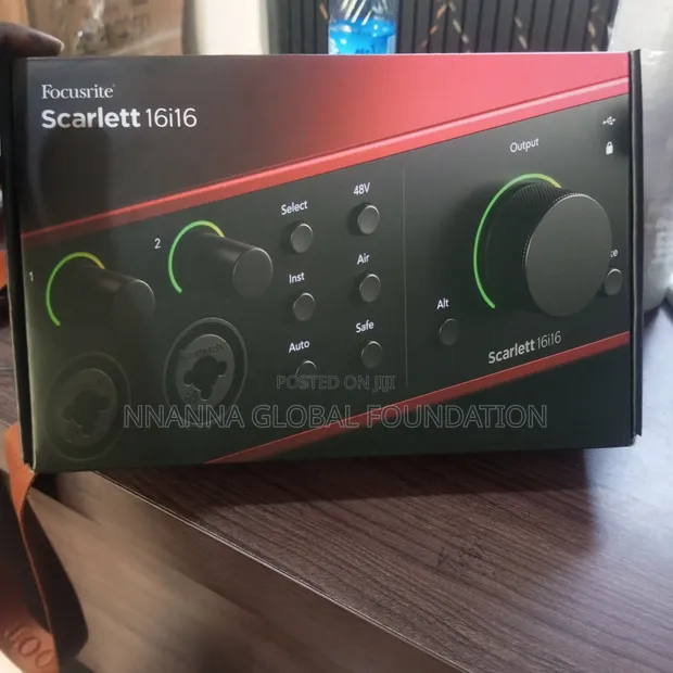Focusrite Scarlett 16i16 (4th Gen) Soundcard - 1