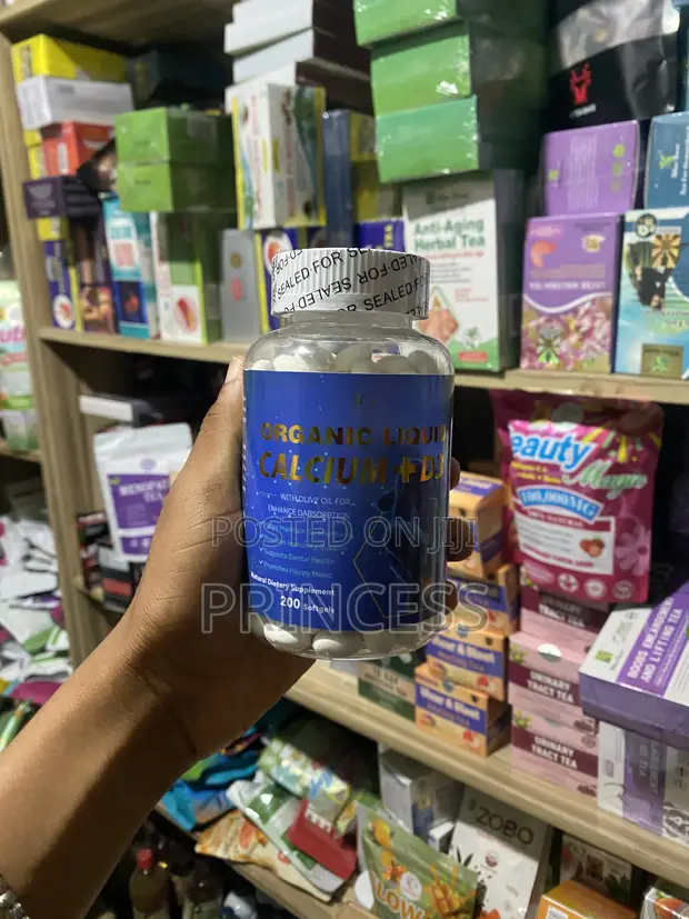 Organic Liquid Calcium & D3 Supplement - 1