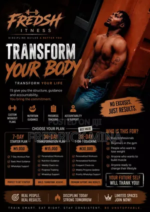 Fredsh Fit Personal Trainer