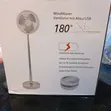 WindWaver Rechargeable Foldable Fan - 1