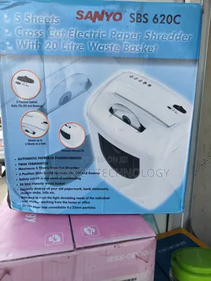 Sanyo Paper Shredder Machine