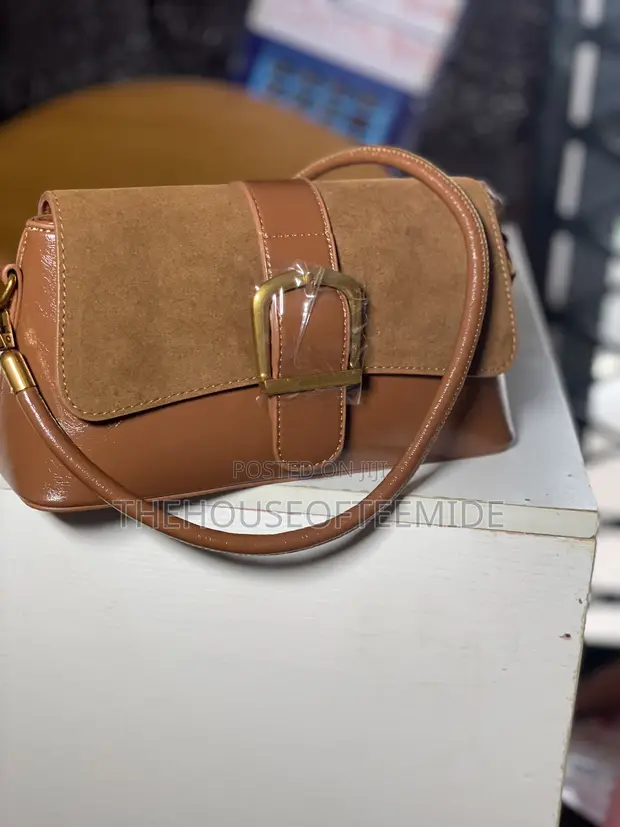 Brown Genuine Leather Shoulder Bag - 1