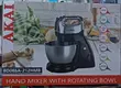 Akai 4L Stainless Steel Hand Mixer with Rotating Bowl - 2