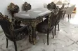 Royal Dining Table tare da 6 Fabric Chairs - 2