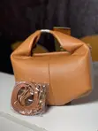 Anne Klein Coffee Mini Handbag - 3