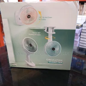Rechargeable Circulation Clamp Fan