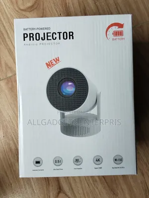 New Battery Powered Smart Projector