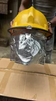 Fire Retardant Safety Kit: Rainboot, Coverall & Helmet - 2