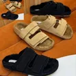 Premium Lanvin Velcro Strap Slides - 2