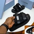 Premium Lanvin Velcro Strap Slides - 5