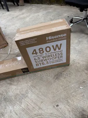 Hisense HS3100 480W 3.1 Channel Soundbar with Wireless Subwoofer