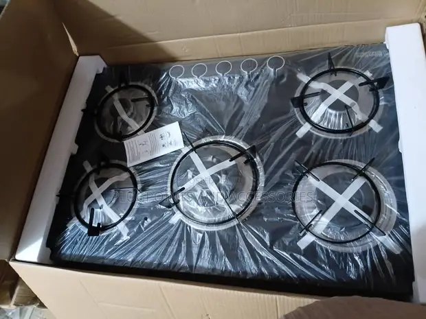 Happy Home 5-Burner Glass Gas Cooker - Special Offer - 1