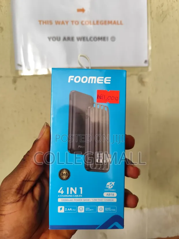 Foomee AB18 10,000mAh Power Bank - 1