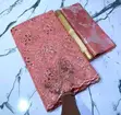 Sequins Lace Fabric - Quality for Aso Ebi - 1