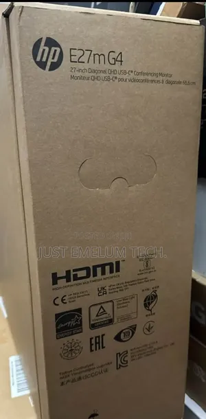 HP E27m G4 27" QHD IPS USB-C Conferencing Monitor