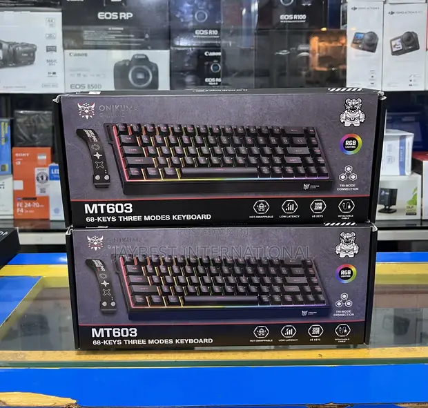 ONIKUMA MT603 Tri-Mode Mechanical Keyboard - 1
