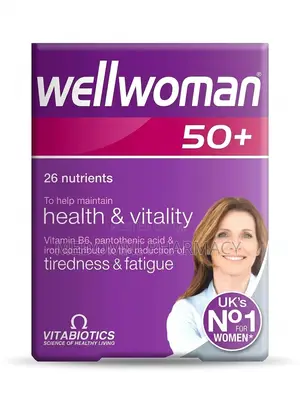 Vitabiotics Wellwoman 50+ Lafiya & Haske Tableti