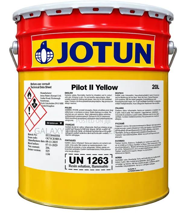 JOTUN Pilot II Yellow Protective Topcoat - 20 Litres - 1