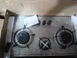 Happy Home 3 Burner Stainless Steel Inbuilt Gas Cooker - 1